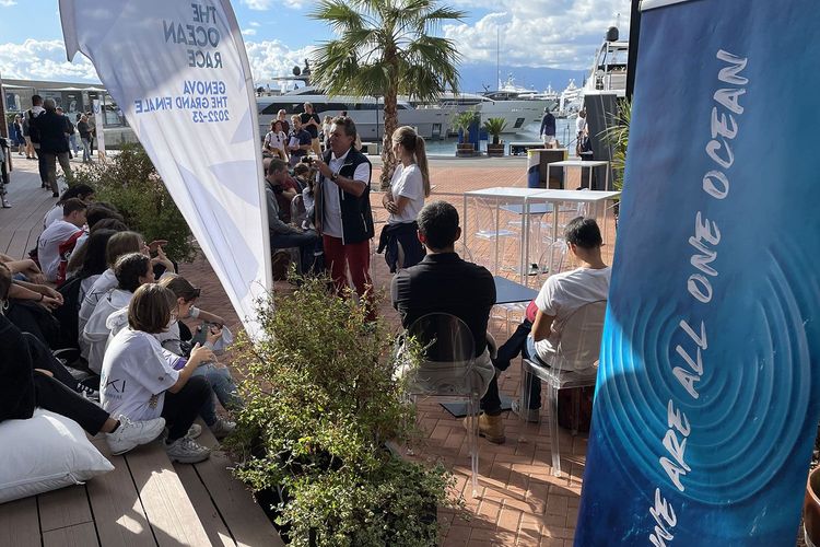Immagine per articolo One Ocean Foundation at the Genoa International Boat Show with FIV and The Ocean Race
