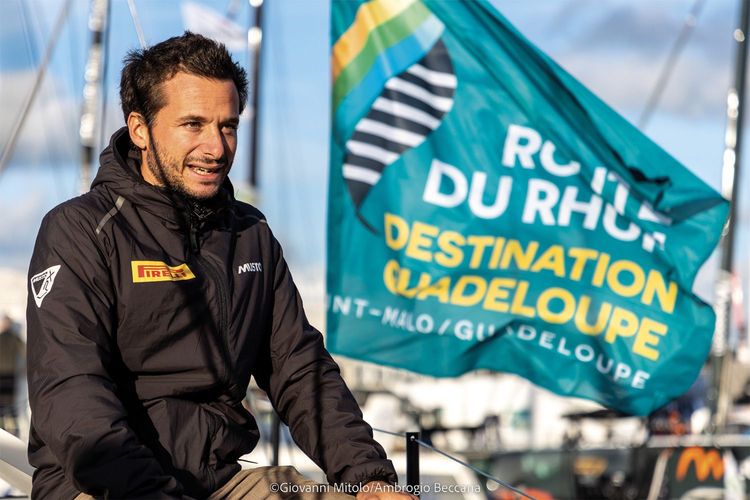 Immagine per articolo Ambrogio Beccaria brings the "More Miles Less Plastic" initiative at the Route du Rhum