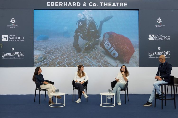 Immagine per articolo Genoa Boat Show 2024: One Ocean Foundation presented the Ocean Foresting Campaign supported by the Italian Sailing Federation